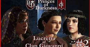 Lucretia of Clan Giovanni - Princes of Darkness Vampire Gameplay E2 - A CK3 World of Darkness Mod