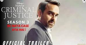CRIMINAL JUSTICE SEASON 3 TRAILER | Official Trailer | Criminal Justice Season 3 Release Date