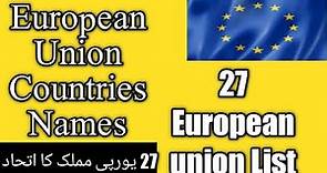 European Union countries | list of Europe union Countries 2021| europe union countries list 2021 eu