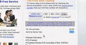 How To Get Your Own Toll Free Numbers / 800 Numbers with No Hardware