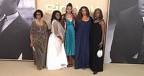 Sidney Poitier's 5 daughters on the Sidney premiere red carpet