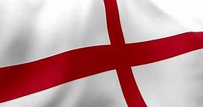 England Flag | 4K England Flag, Waving - National Flag of England | 4k Video background loop