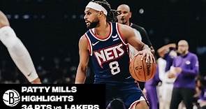 Patty Mills Highlights | 34 Points vs. Los Angeles Lakers