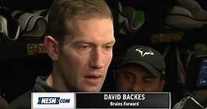David Backes Break Up Day Interview After Bruins' Stanley Cup Loss