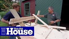 How to Build A Picnic Table | This Old House