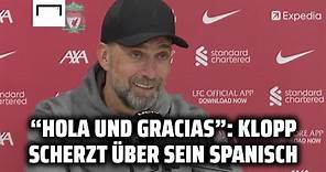 Jürgen Klopp scherzt über seine erste Begegnung mit Vater von Mac Allister 😂 | FC Liverpool