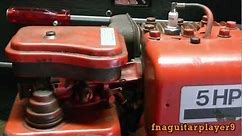 New Engine!!! 5 horse Briggs and Stratton (Horizontal shaft / side shaft model 13)