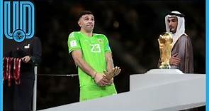 ¡Lamentable! El obsceno gesto del Dibu Martínez tras el título de Argentina en Qatar 2022
