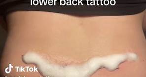 lower back tattoo for women :) 📍 116 Maginhawa Street, QC #femaletattoartist #quezoncitytattooartist #tattoo #metromanilatattoo #quezoncitytattoo #lowerbacktattoo