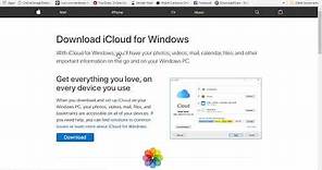 How To Download iCloud App On Windows PC
