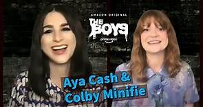 The Boys' Aya Cash and Colby Minifie Get It Done! | TV Insider