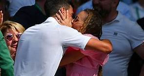 Novak Djokovic's wife * Jelena Ristic #djokovic #tennis