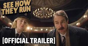 See How They Run - Official Trailer Starring Sam Rockwell & Saoirse Ronan