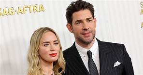 Emily Blunt And John Krasinski Make Rare Appearance With Their 2 Kids At U.S. Open