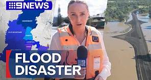 Many still cut off after Sydney and Queensland flooding emergencies | 9 News Australia