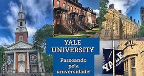 Conheci a Universidade Yale!
