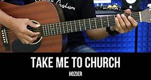 Take Me To Church - Hozier | EASY Guitar Lessons - Chords - Guitar Tutorial