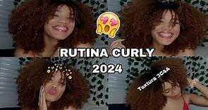 RUTINA CURLY 2024: VOLUMEN| MI RUTINA DE CABELLO RIZADO AFRO 3C4A|Rachell Santos