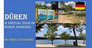 Virtual tour of Düren, Germany/ City where I work/ Sightseeing in Germany/Dürener Badesee (Lake)