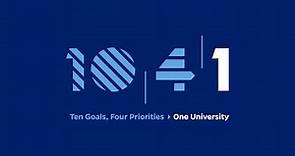 Introducing Johns Hopkins University's Ten for One Strategic Plan