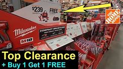 Top Clearance + Buy 1 Get 1 FREE Deals @ Home Depot