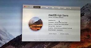 How to Install macOS High Sierra on an Unsupported Mac