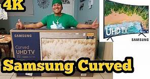 Samsung Curved 4k Smart TV 55 inch 7 Series nu7300 Unboxing