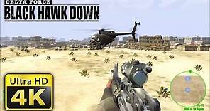 Old Games in 4K : Delta Force Black Hawk Down