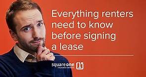 What you should always do before signing a rental agreement | Advice for Renters