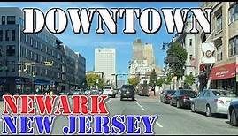 Newark - New Jersey - 4K Downtown Drive