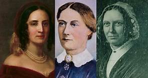 First Ladies-First Ladies Sarah Polk, Margaret Taylor, and Abigail Fillmore