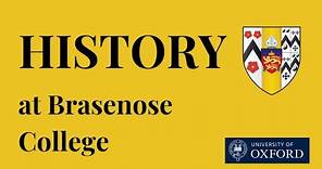 History at Brasenose College, University of Oxford | Real Student and Tutors | Application Tips