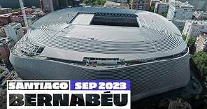 NEW Santiago Bernabéu stadium works (September 2023) | Real Madrid