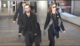 Ringo Starr And Wife Barbara Bach Look Half Their Age Arriving In LA