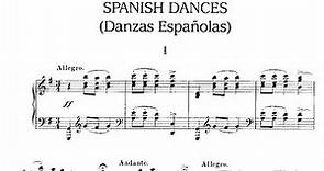 Enrique Granados: Doce danzas españolas Op. 37 (1900)