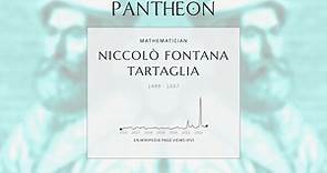 Niccolò Fontana Tartaglia Biography | Pantheon
