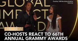 Co-Hosts React To 66th Annual Grammy Awards | The View