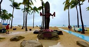 Waikiki Beach Duke Paoa Kahanamoku Statue