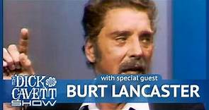 Burt Lancaster - Fascinating Man With A Remarkable Experience | The Dick Cavett Show