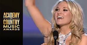 Carrie Underwood Wins Entertainer Of The Year - ACM Awards 2009