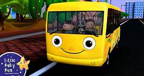 Wheels On The Bus | Part 1 | Nursery Rhymes | from LittleBabyBum! | ABCs and 123s