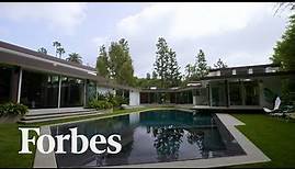 Touring A $25 Million Midcentury Mansion In Beverly Hills | Forbes