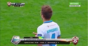 Domenico Criscito's penalty goal. Dynamo vs Zenit | RPL 2015/16