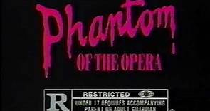 The Phantom of the Opera Movie Trailer 1989 - TV Spot