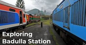 Exploring Badulla Railway Station in Sri Lanka