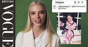 Anya Taylor-Joy on Shooting Peaky Blinders & 14 Other Instagram Photos | British Vogue