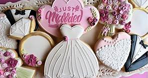 Wedding Cookie Tutorial - FIVE Designs!
