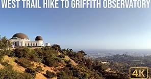 West Trail Hike to Griffith Observatory | 4K