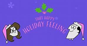 Seth MacFarlane, Liz Gillies - That Holiday Feeling (Lyric Video)