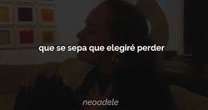 adele, to be loved | subtitulada en español